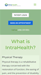 Mobile Screenshot of intrahealth.net