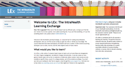 Desktop Screenshot of lex.intrahealth.org
