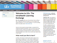 Tablet Screenshot of lex.intrahealth.org